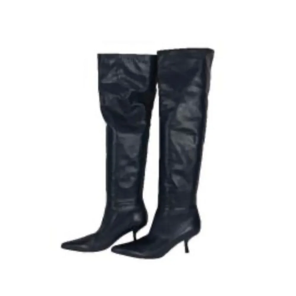 The Row Bourgeoise Boots 40.5 Navy